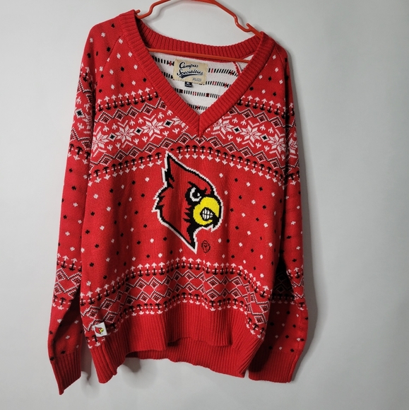 Cardinals Team V Neck Sweater Size XL - Picture 1 of 2
